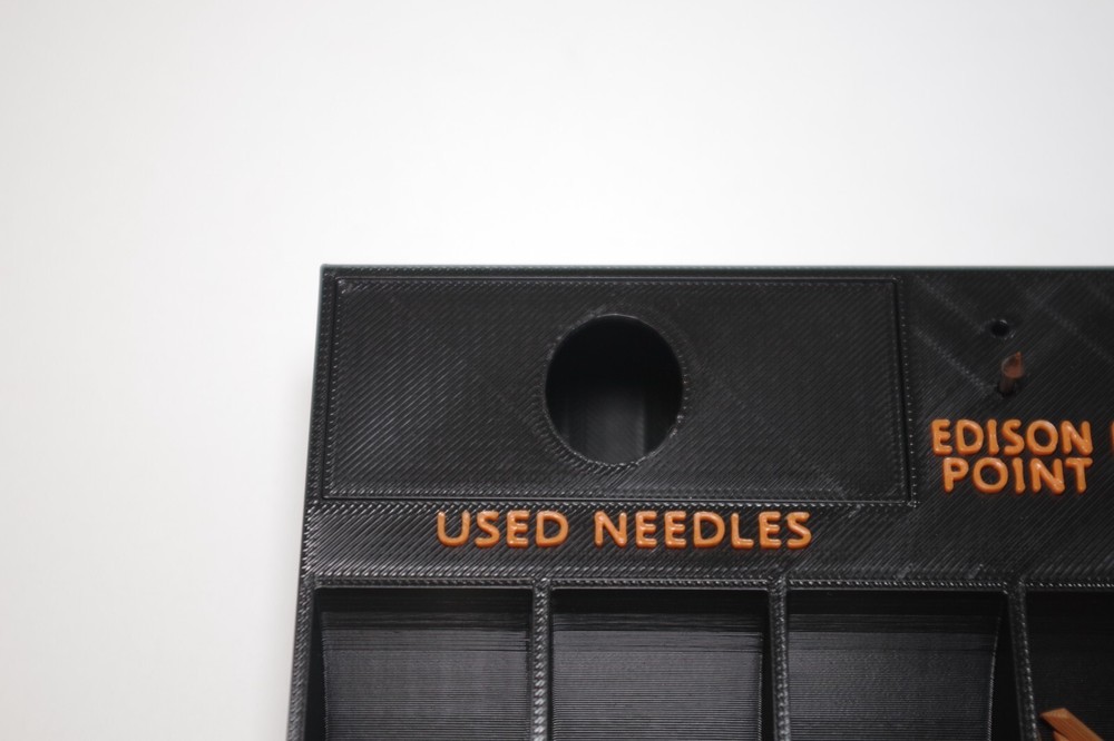 Storage Box for 78 RPM Phonograph Gramophone Needles - Various Compartments