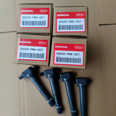 GENUINE 4Pcs 30520-PNA-007 UF311 Ignition Coil For 2002-2011 Acura 2.0L 2.4L L4
