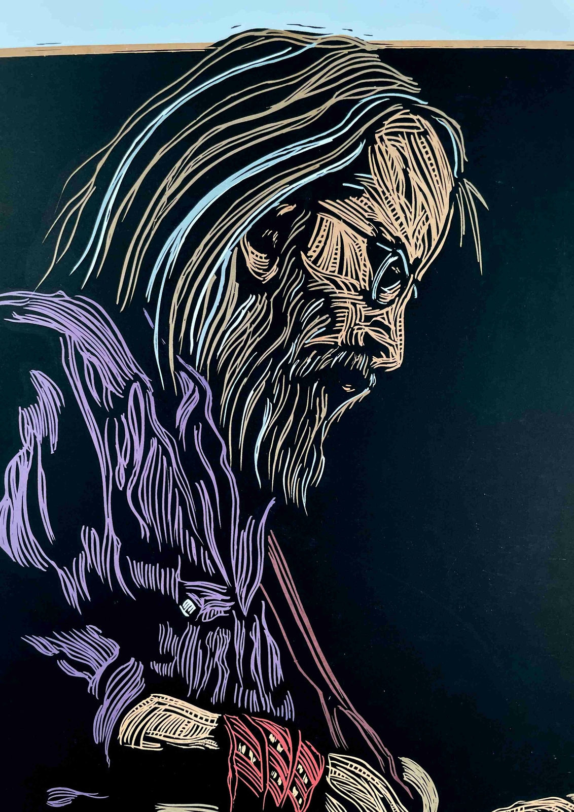 Steve Earle Poster Hayes Carll Aladdin Th Seattle 2010 Signed Gary Houston COA