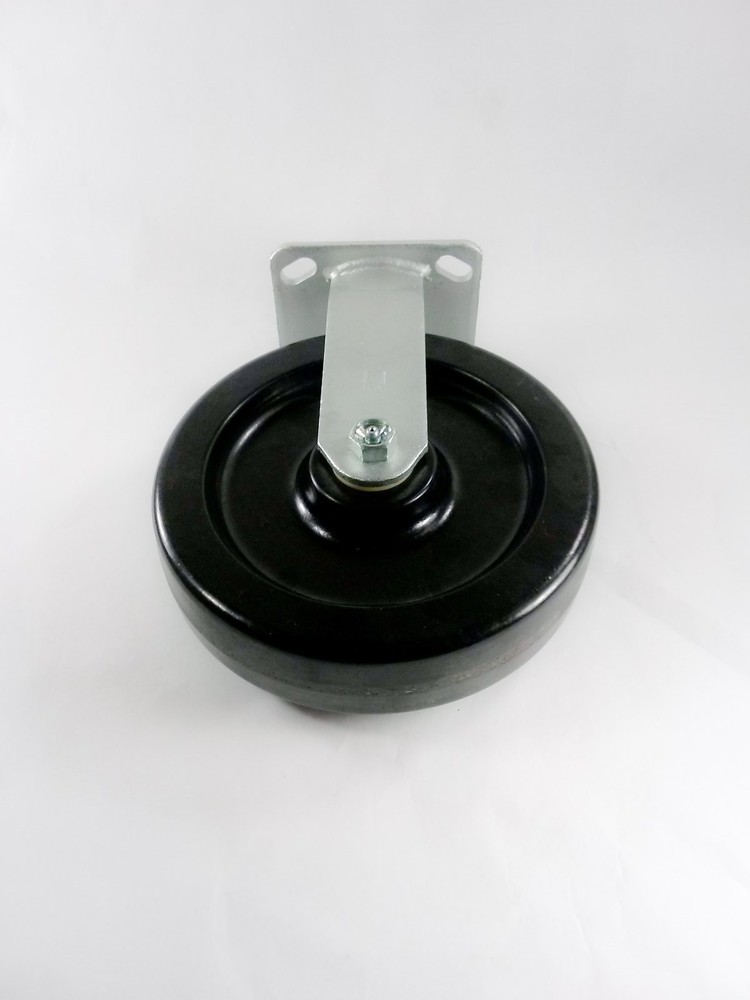 8" x 2" Phenolic Wheel Caster - Rigid