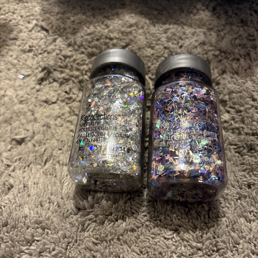 Recollections Platinum Glitter And Butterfly Confetti
