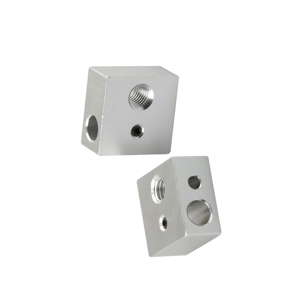 3 Pcs Printer Accessories Heater Block High Temperature Aluminum Heating