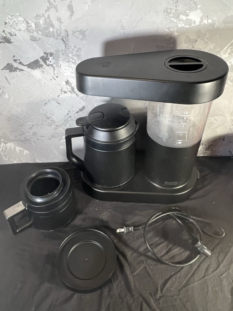 Ratio Six 6 Coffee Maker with Carafe - Black