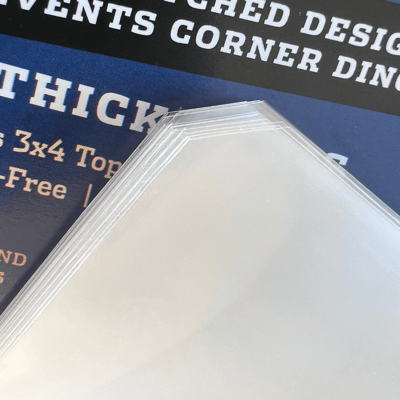 5000 CBG Premium Easy Glide Notched Easy Load THICK Card Soft Sleeves 🔥 🔥