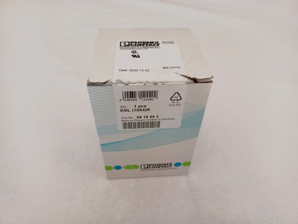 1 pack Phoenix Contact device marker EML(10x4)R / 0815583