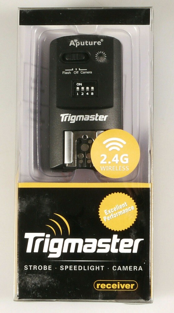 PRL) APUTURE TRIGMASTER MXrcr-N RECEIVER RX NIKON CAMERA FLASH WIRELESS 2.4G