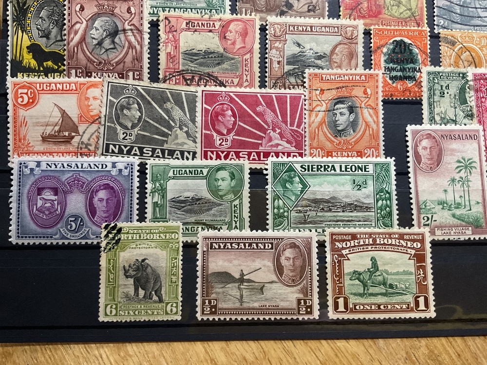 Commonwealth mounted mint or used stamps B3736