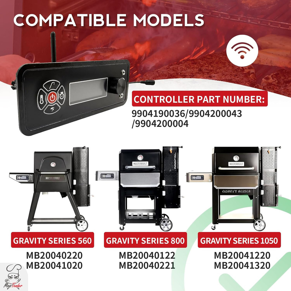 Replacement Wifi Control Board for Masterbuilt Gravity Digital Charcoal Grill an