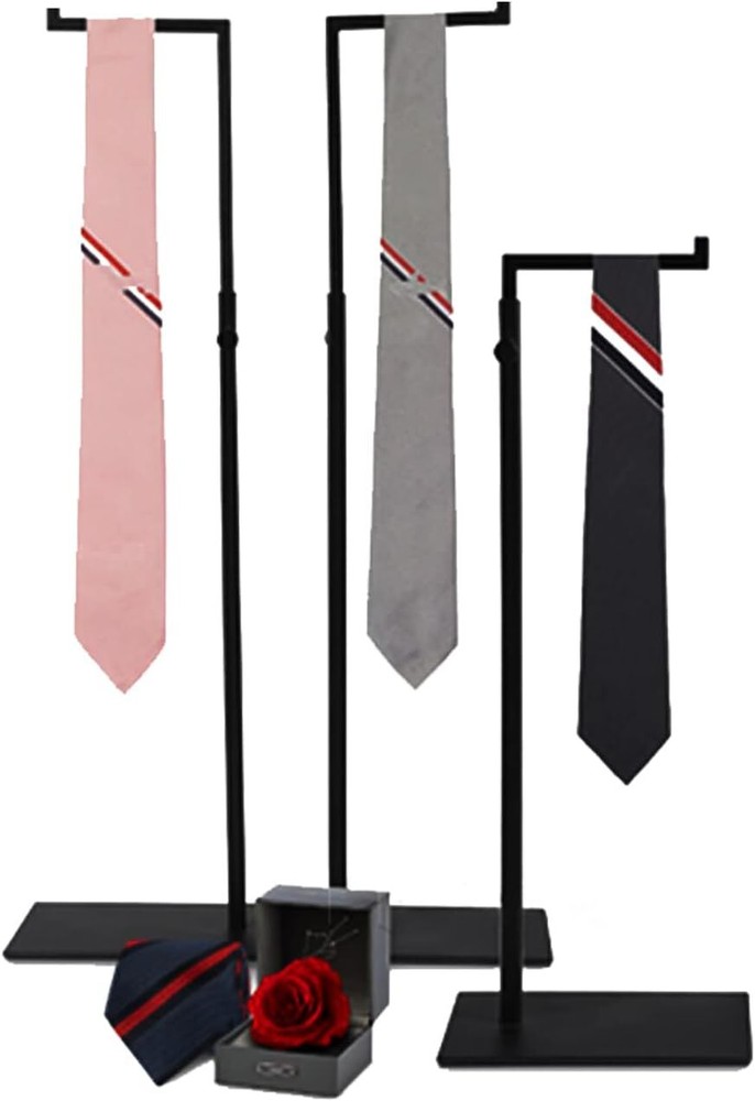 K KAIDIYIN Handbag Display Stand - 2 Pack Solid Black Bag Rack