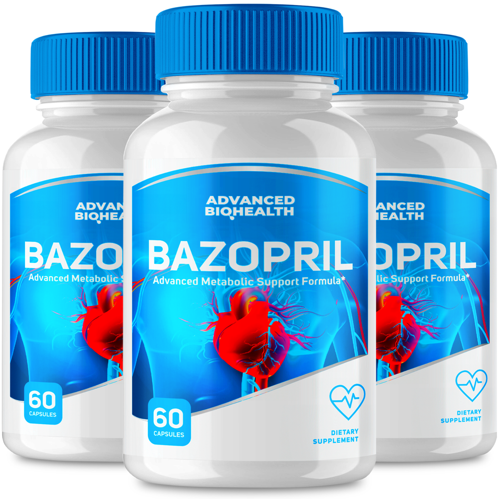 Bazopril Blood Formula Support - Official Formula (3 Pack)