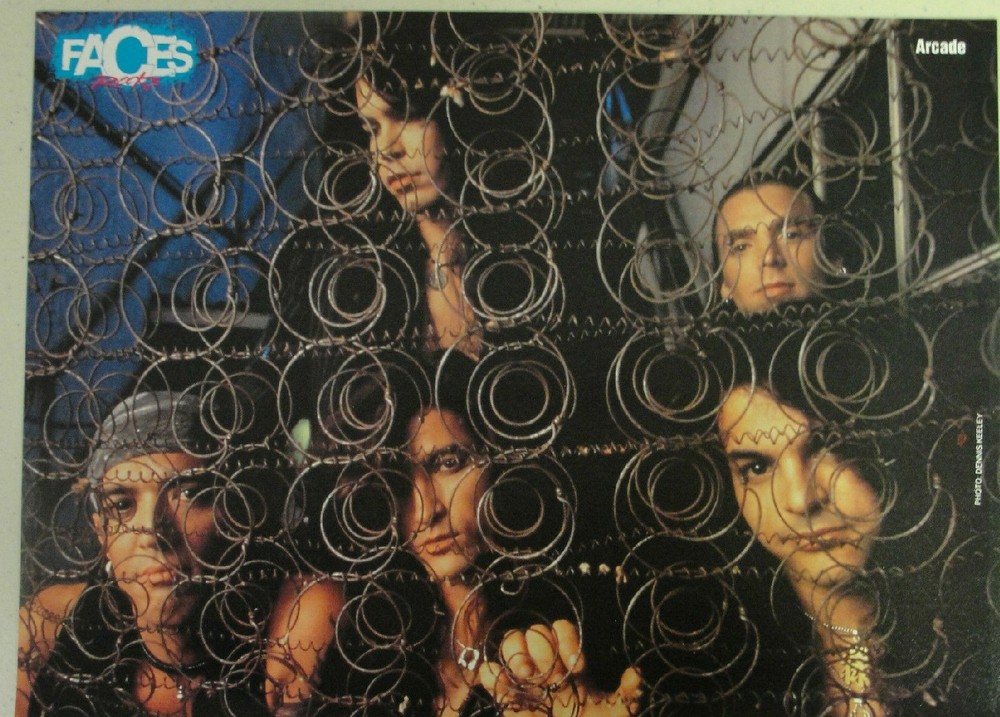 ARCADE ~ Stephen Pearcy RATT bedspring pic HARD TO FIND ~ Magazine Page PINUP