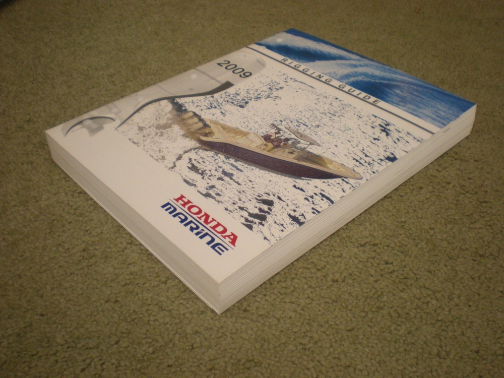 Honda Marine Rigging Guide 2009 NEW
