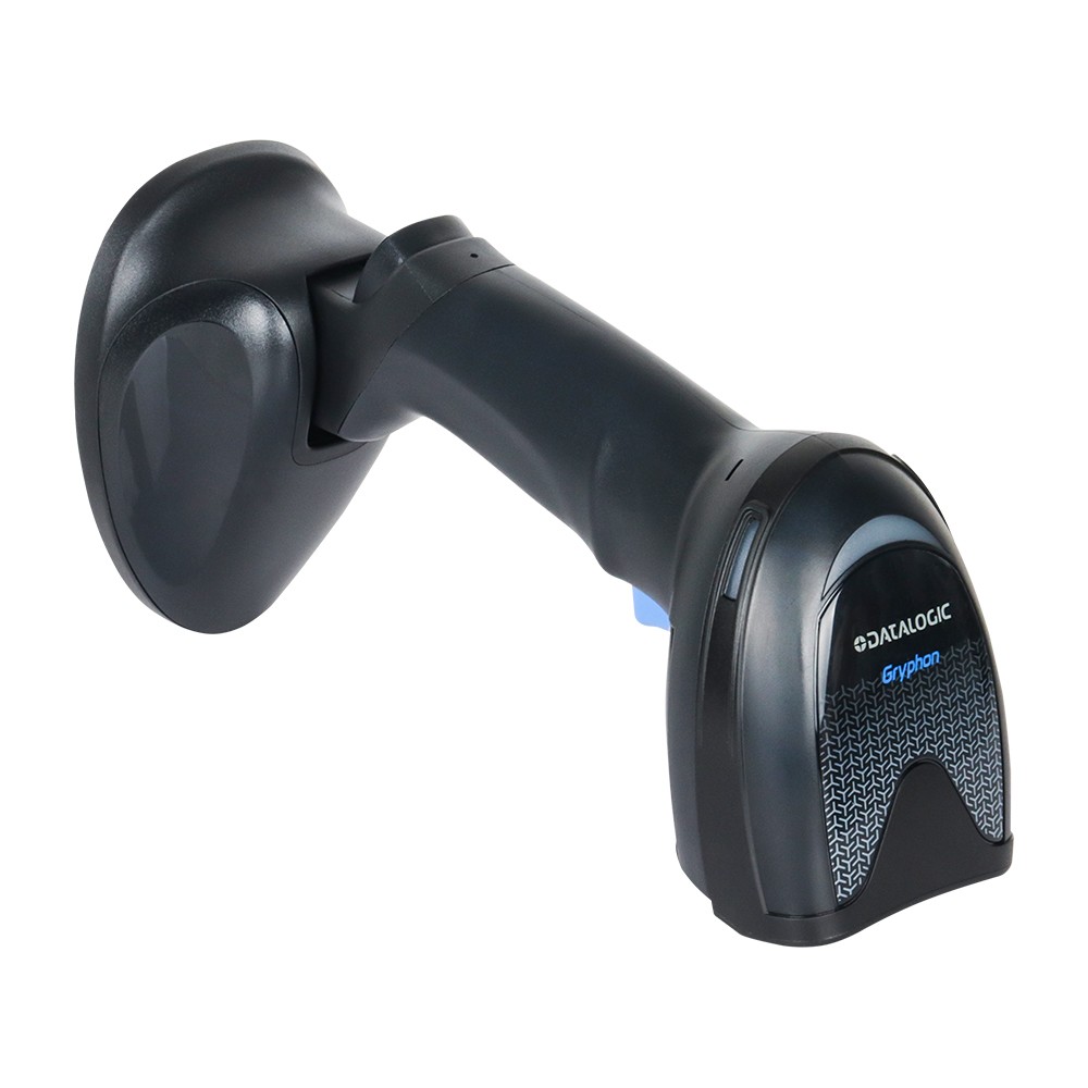 Datalogic Gryphon GD4590-BK-B 1D 2D Barcode Scanner Reader W/ USB Cable+Base US