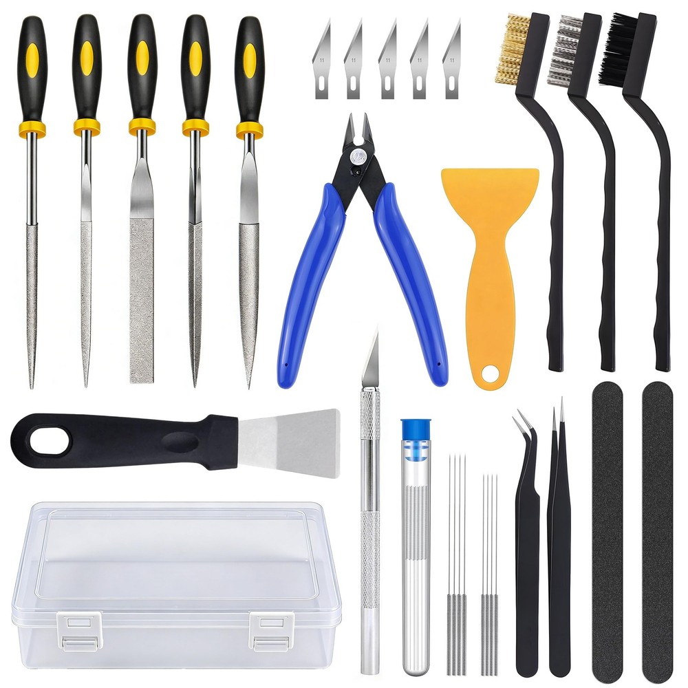3D Printer Tool Kit - 30pcs 3D Printing Accessories for FDM & SLA Printers, N...