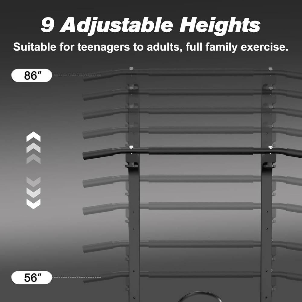 Strength Training Power Tower Pull Up Dip Station