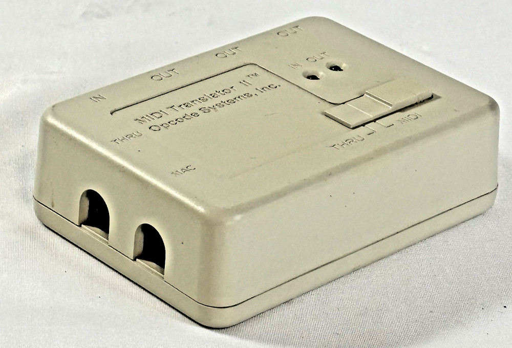 Opcode MIDI Translator II Interface Mac MIDI Adapter Vintage Opcode Systems