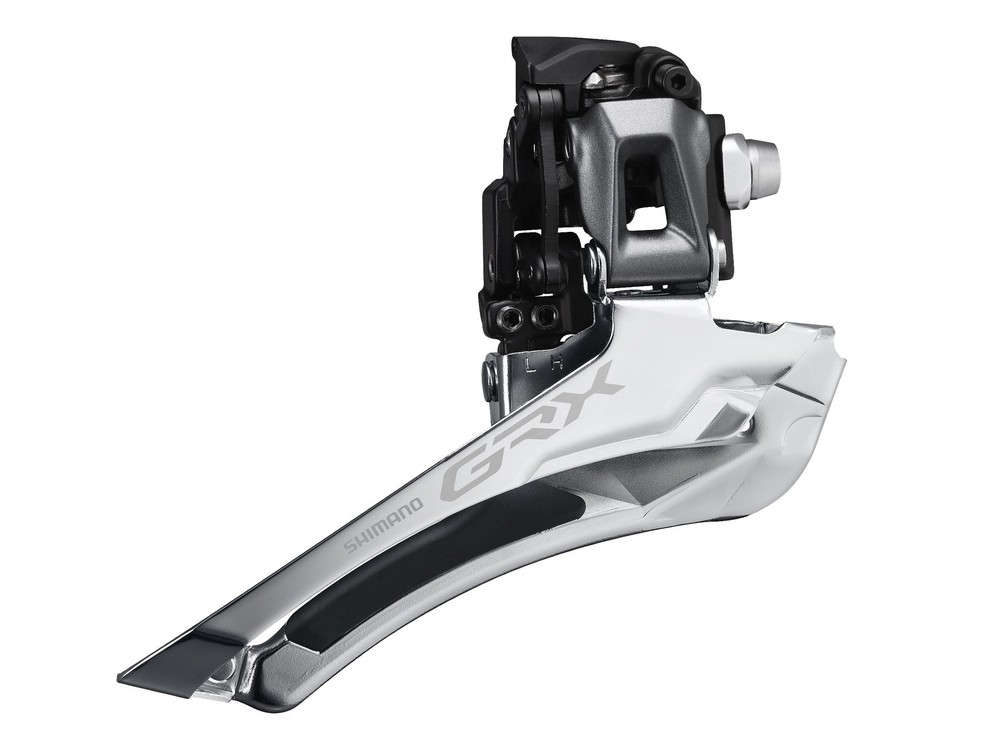 Shimano RX810 Braze-on Front Derailleur Down pull Grey