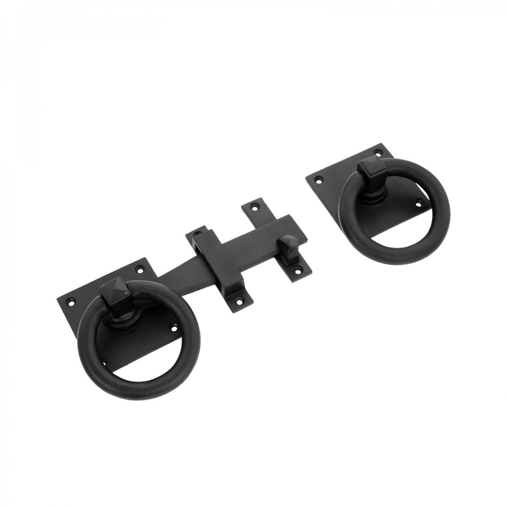 Bar Handforged Square Base Gate Latch Casting 9" Black Powder
