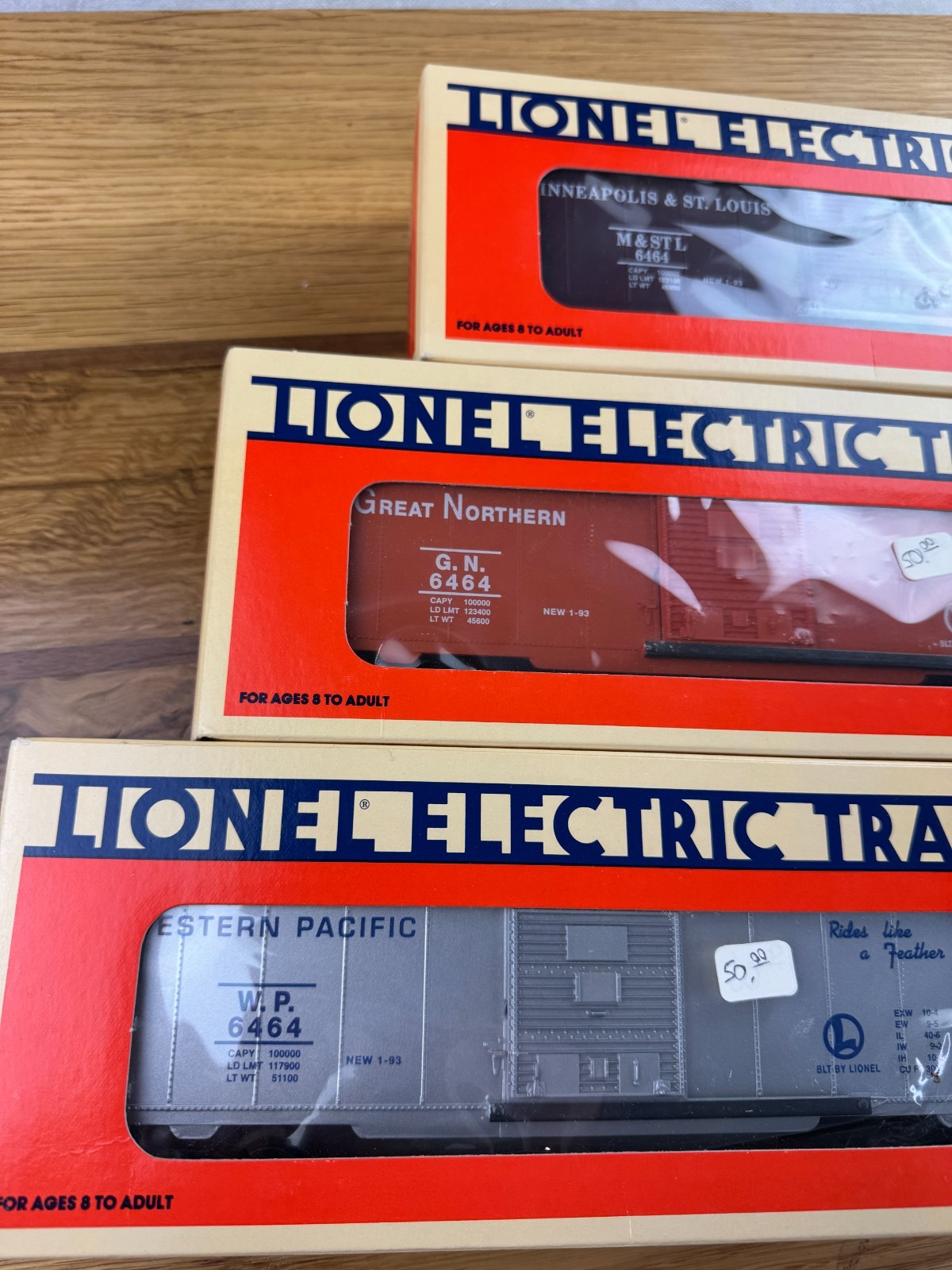 Vintage Lionel 6-19247 O Gauge 6464 Boxcar Series Edition