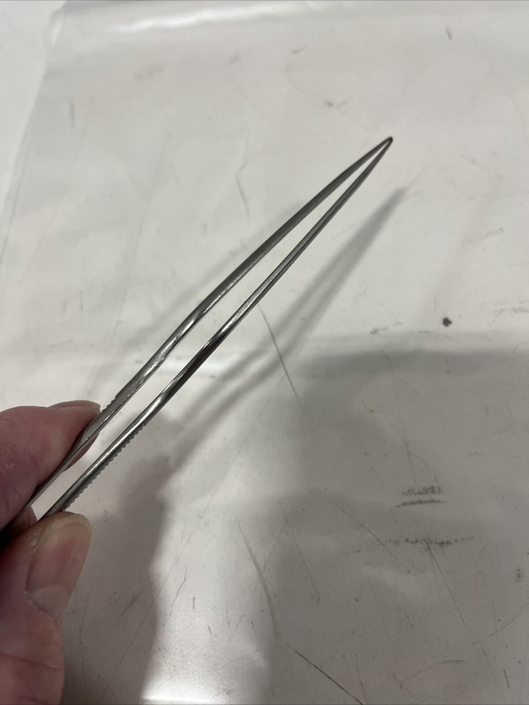 Codman 80-2912 Bayonet Malis Forceps, 178mm (N)