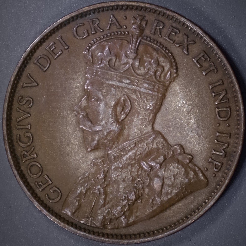 1912 Canada Large Cent AU