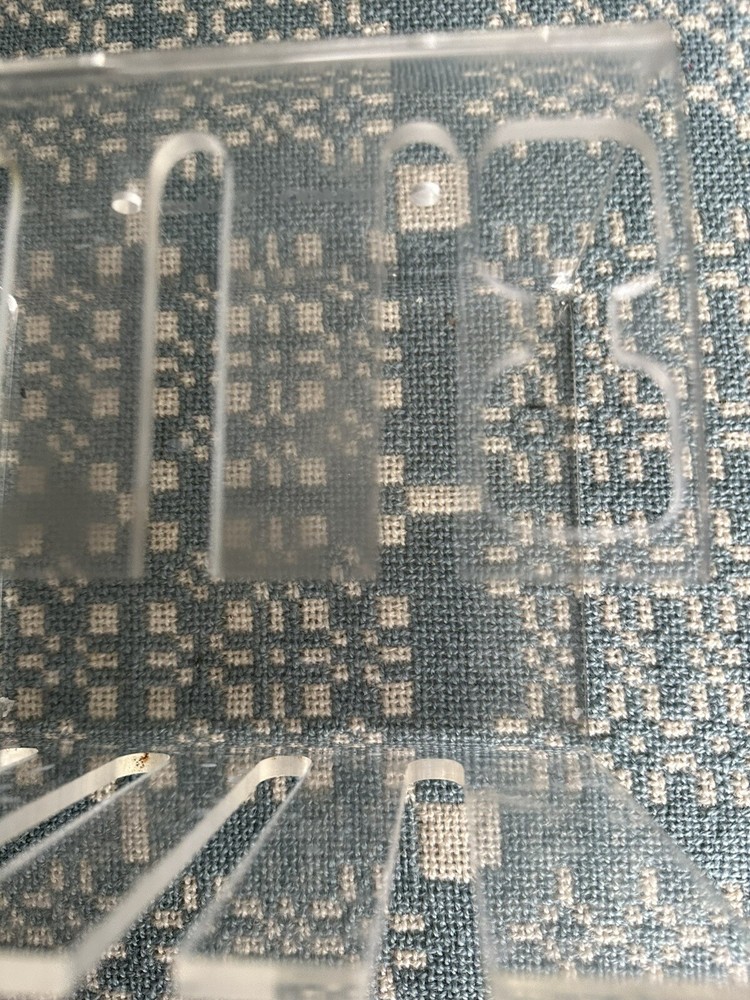 Vtg.robot Coupe Lucite Blade Disc Holder