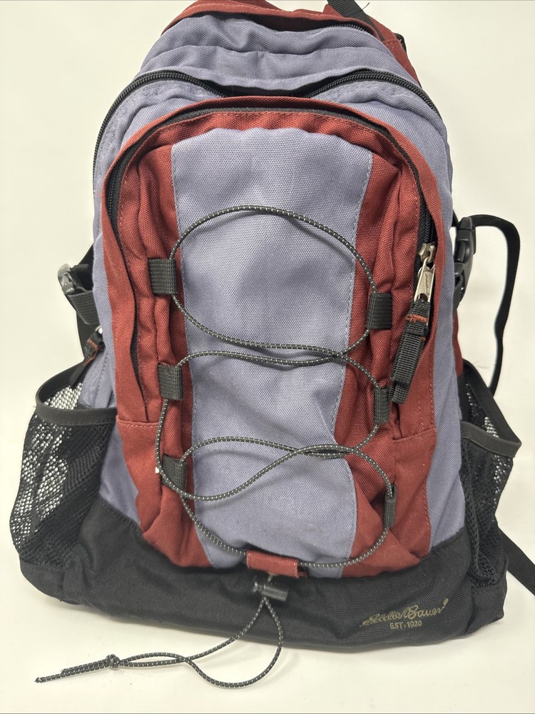 Eddie Bauer Backpack Light Purple, Maroon & Black