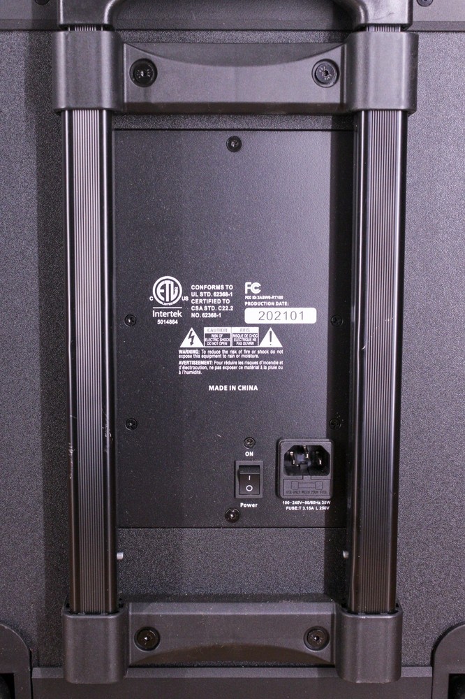 Harbinger RoadTrip 100 Mobile Sound System ISSUE