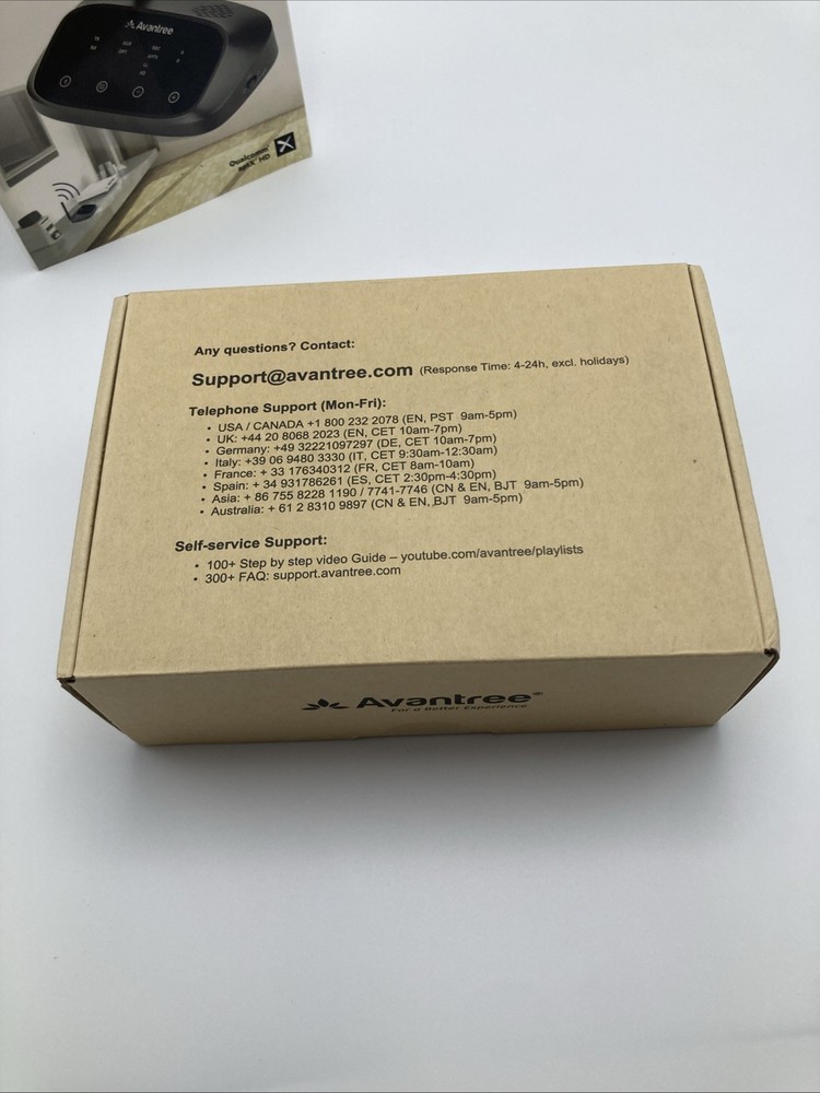 Avantree Oasis Plus Bluetooth Transmitter Receiver Long Range New - Open Box