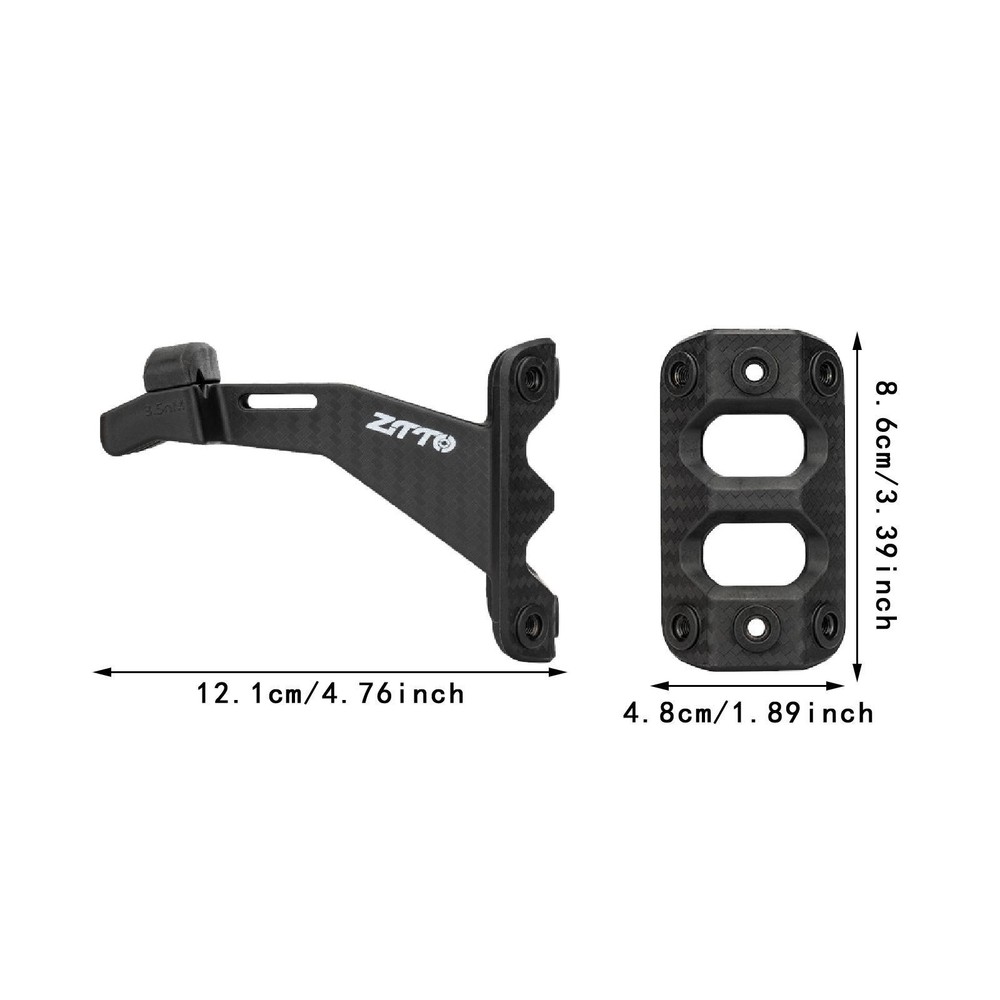 Dual Bottle Cage Holder with Saddle Straps
