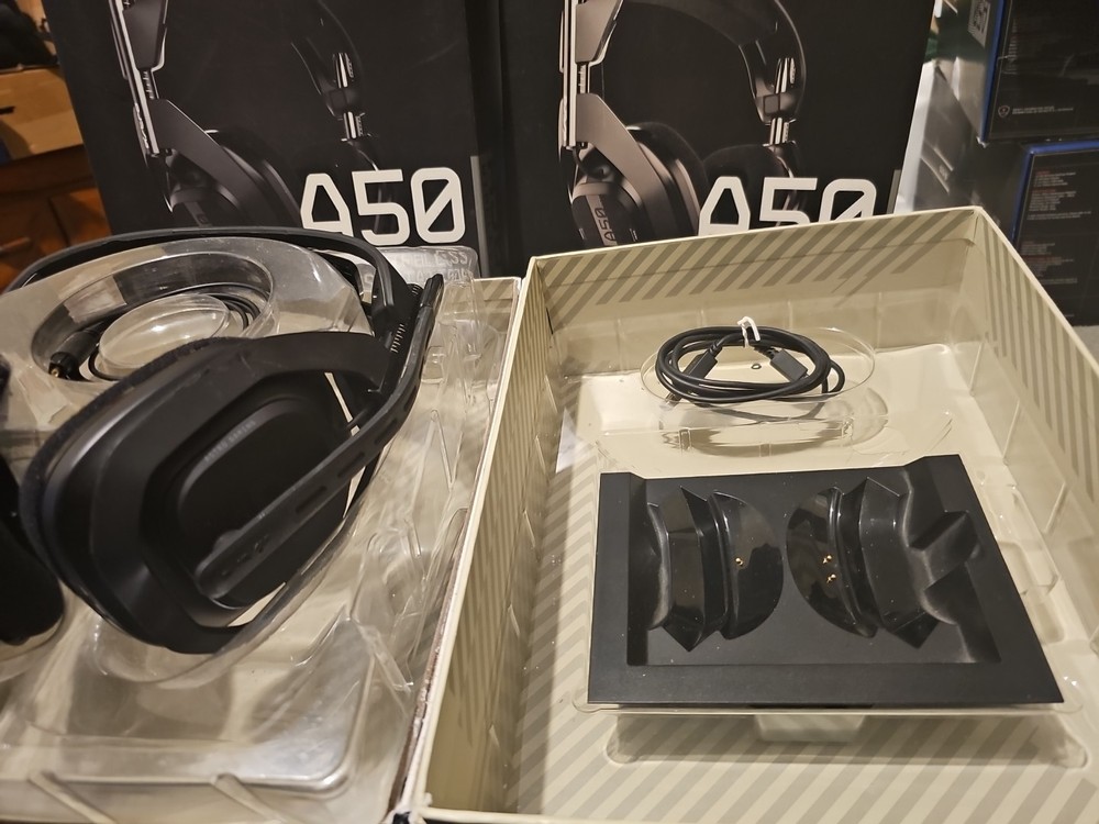 Astros A50 Used headset plus base station And Cable