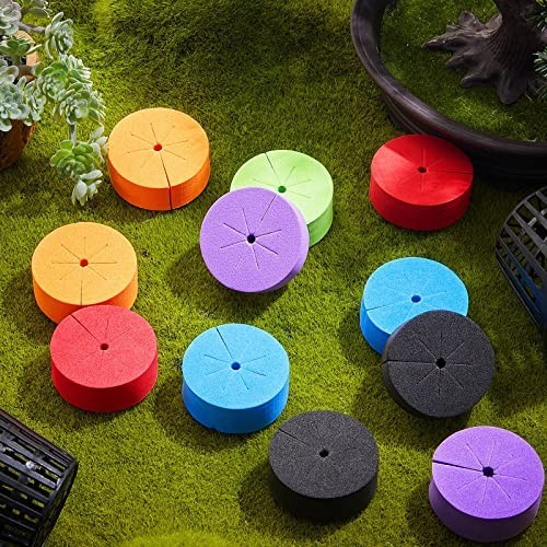 240 Pcs Foam Clone Collars 2" Inserts for Hydroponic Cloning Machines, Reusable