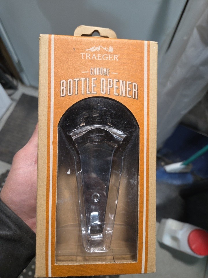 Traeger BAC369 Chrome Bottle Opener