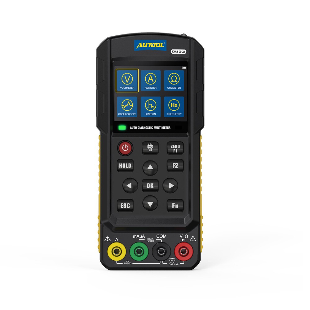 Car Digital Multimeter Oscilloscope AC DC Volt Meter Voltmeter Ammeter Ohmmeter