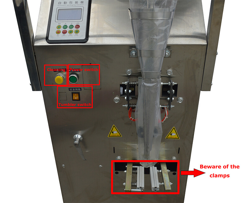 Paste Liquid Filling Machine 110V 10-100ml 20-30 Bags/min-Automatic Quantitative