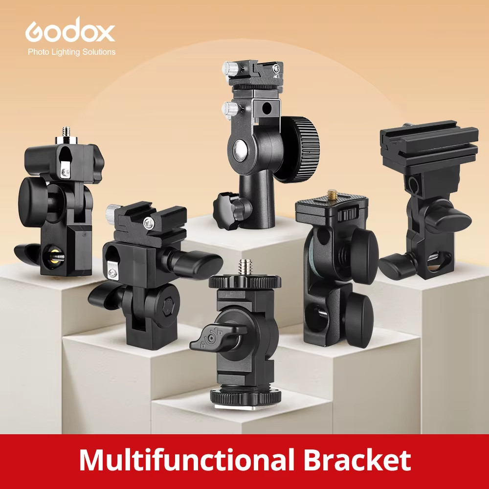 GODOX B Type  D Type  E Type AD-E Flash Hot Shoe Adapter Trigger Umbrella Holder