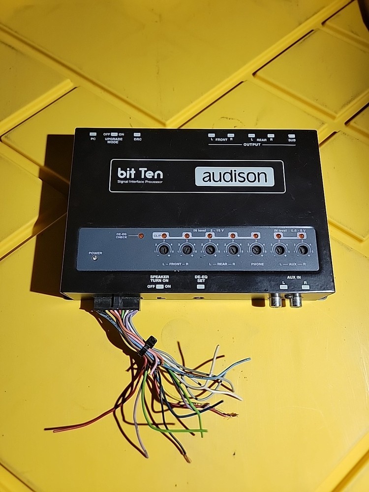 Audison Bit Ten Multi-Function Signal Interface Digital Processor