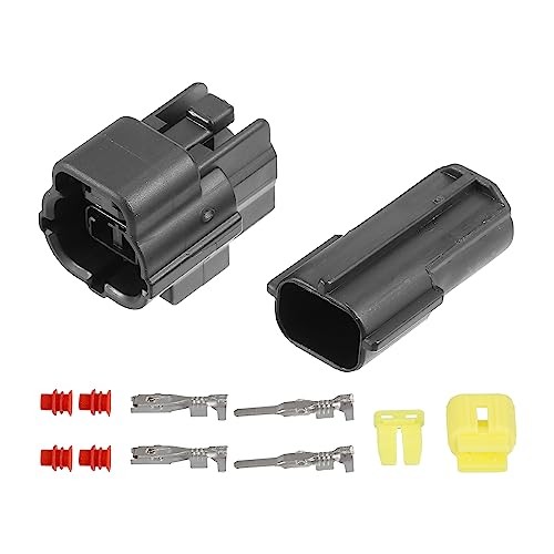 1 Set 2 Pin Water Temperature Sensor Connector Adapter Plug Clip Kit