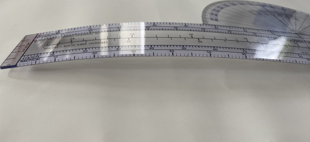 1985 Jeppesen Sanderson PN-1 Navigation Plotter