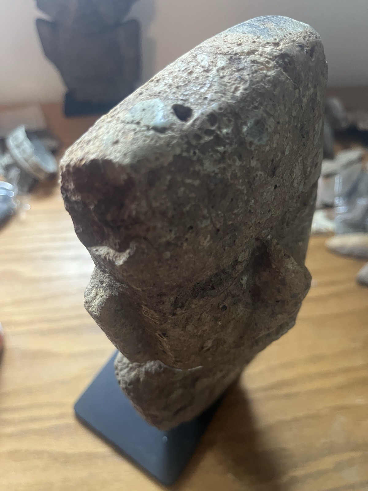 Massive Olmec 11” Stone Figure PreColumbian Ancient Artifact Teotihuacan Mayan