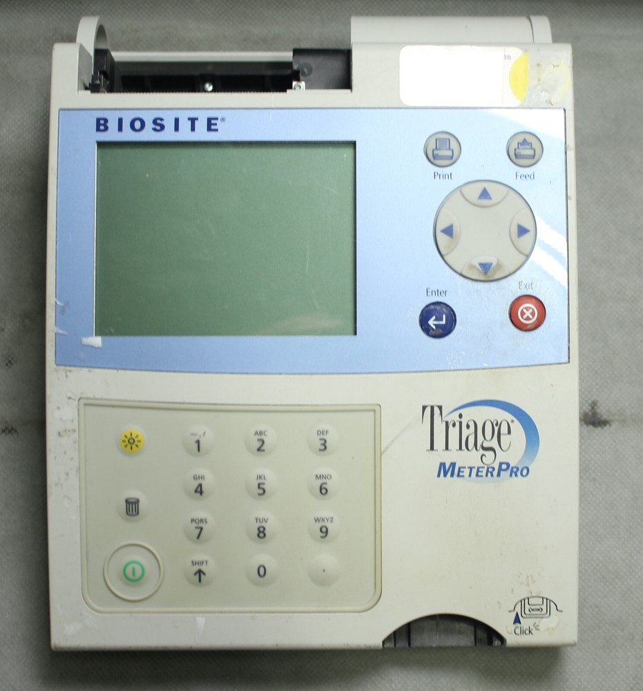 BIOSITE TRIAGE METER PRO Chemistry Analyzer Unit Only