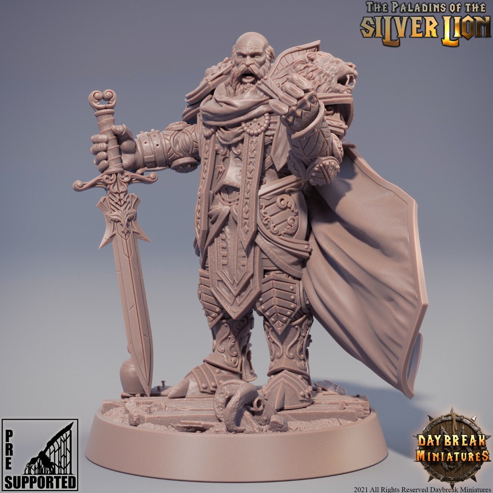 Paladin Commander Erasmus | DayBreak Miniatures |