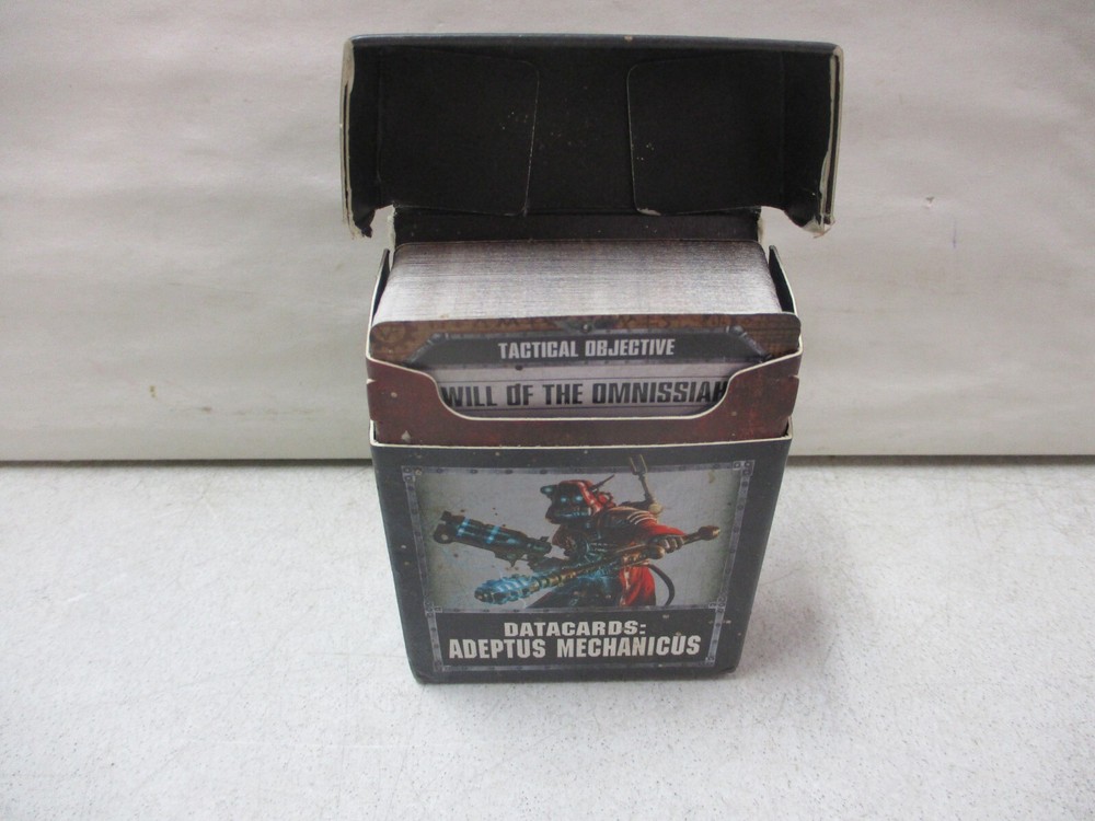 Warhammer 40000 Datacards Adeptus Mechanicus