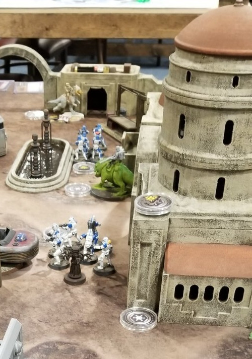 Desert Tower Building 28mm Legion Sci-fi Tabletop Terrain