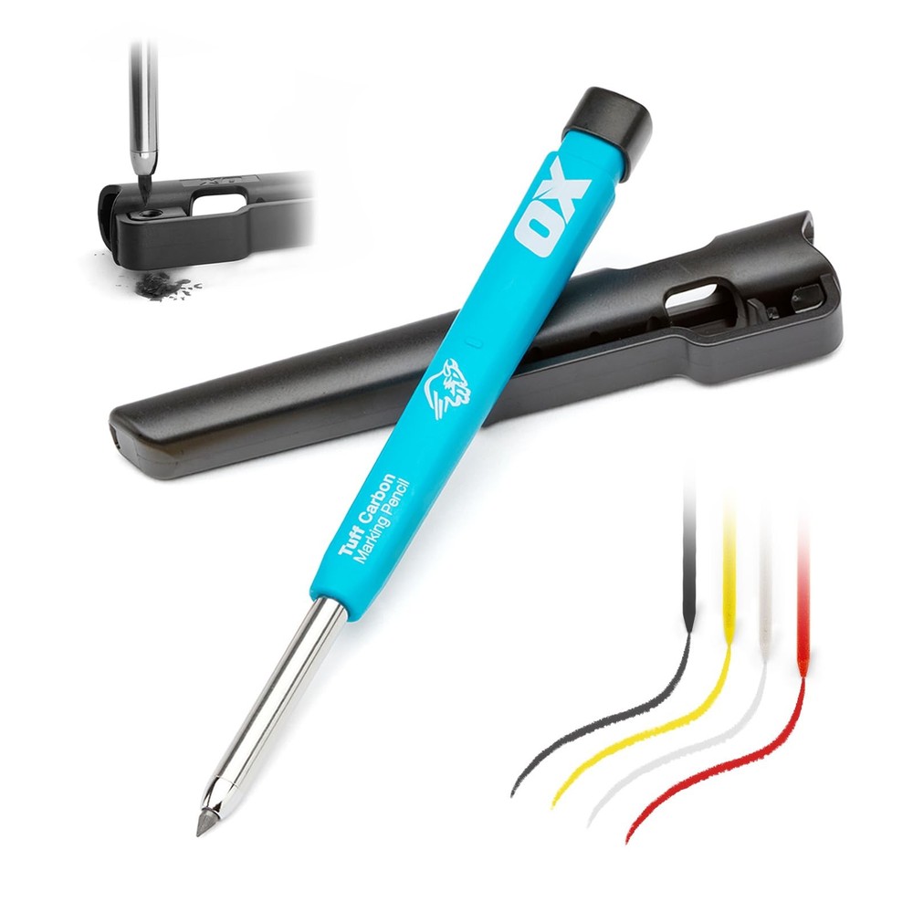 Tools Carpenter Pencils Mechanical Set – Heavy Duty Construction Pencil with ...