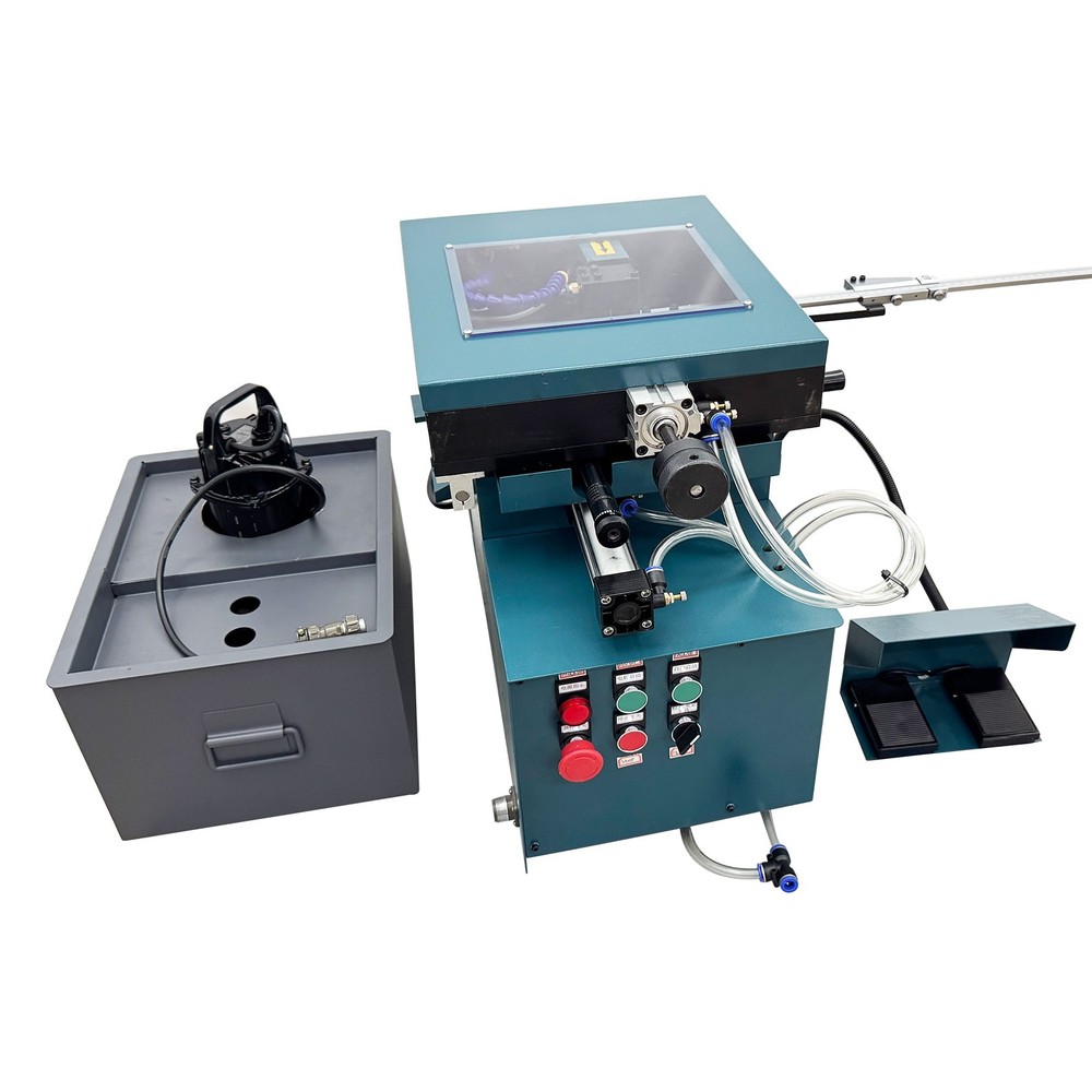 110V Pneumatic Ejector Pin Cutting Machine Cut-Off Machine Water-Cooled 400mm