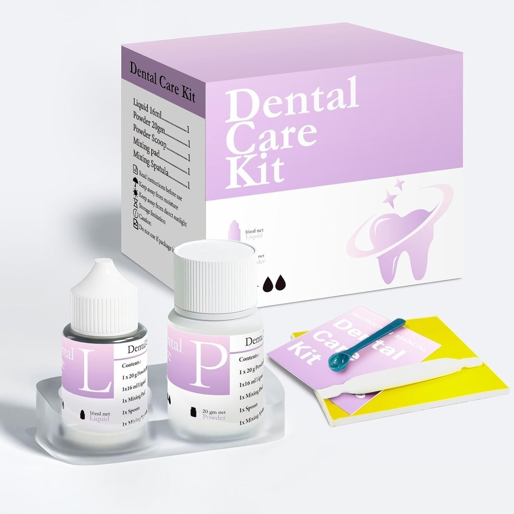 Zinc Oxide Eugenol Tooth Filling Solution - All-in-One Kit for Quick Fixes