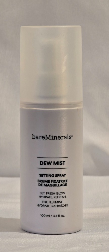 bareMinerals Dew Mist Setting Spray - New, Unsealed Bottle - 3.4 Fl. Oz.