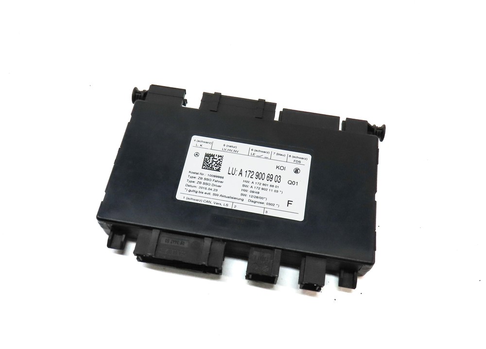 2016 MERCEDES E350 (W212) FRONT LEFT DRIVER SEAT CONTROL MODULE