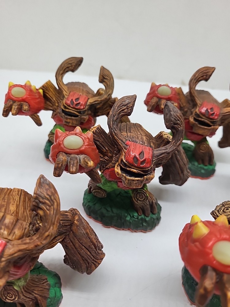 Set of 6 Skylanders Giants Tree Rex Figure